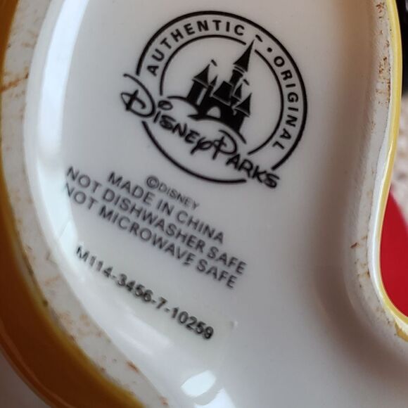 DISNEY PARKS Mickey & Minnie His Hers Ceramic Coffee Mug Cup Soup Bowl Duo Set - Picture 8 of 8